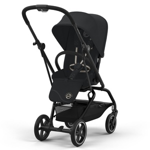 NEW Poussette EEZY S TWIST+ 2 Cybex cuir black-siège magic black black 