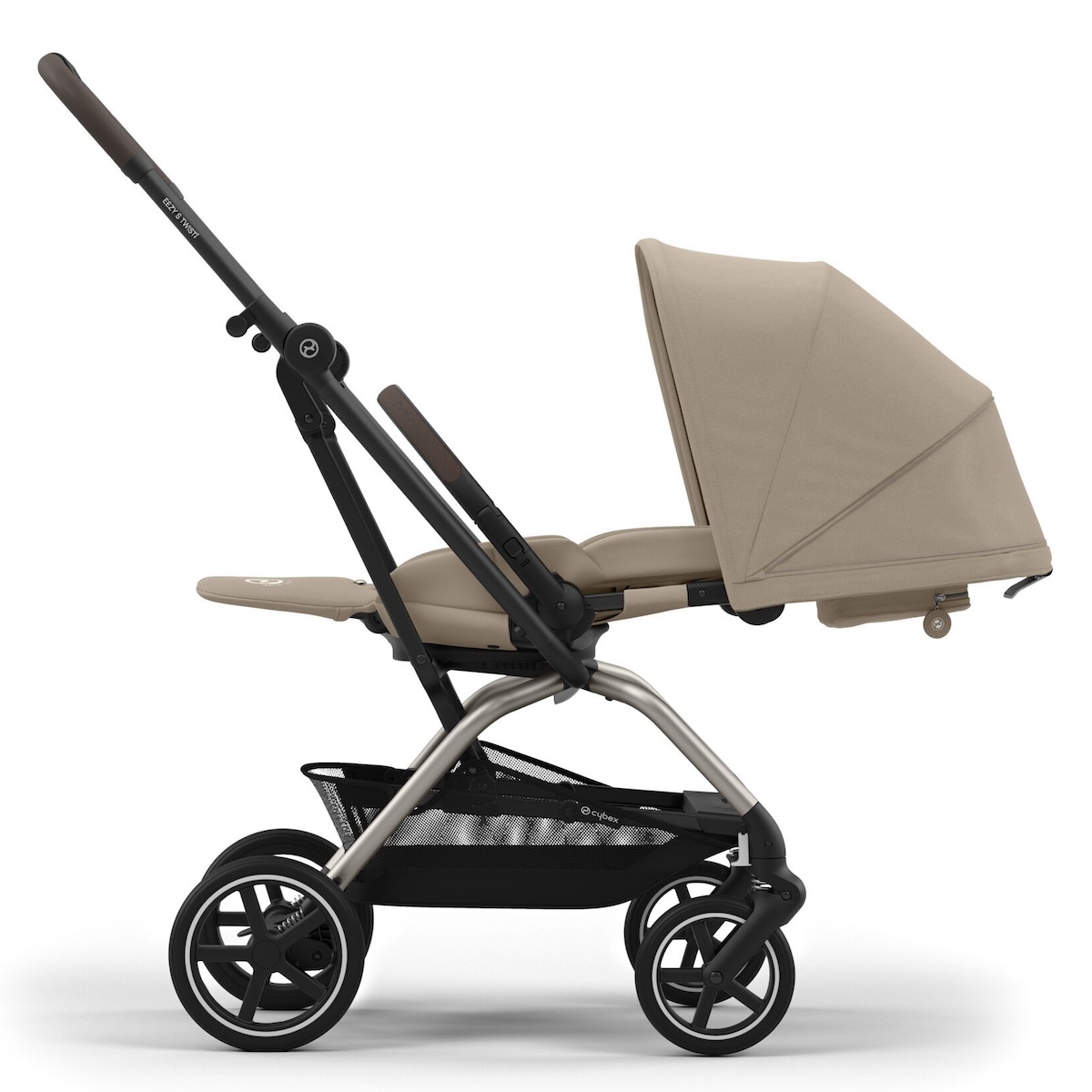 NEW Poussette EEZY S TWIST+ 2 Cybex taupe almond beige beige 