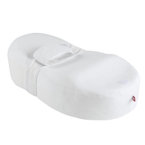 Nid ergonomique-un drap 10º COCOONABABY Redcastle fleur de coton-blanc