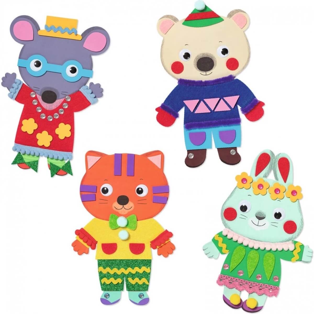 Niedliche Collage PETITS CHOUX FSC MIX Djeco