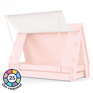 Niedrigbett mit Schublade 90x200cm TENTE Mathy by Bols puderrosa