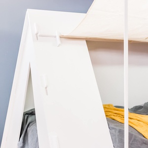 Niedrigbett mit Schublade 90x200cm TENTE Mathy by Bols weiß