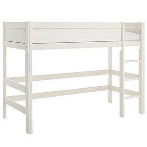 Niedriges Spielbett 90x200cm mit Rollboden Lifetime whitewash