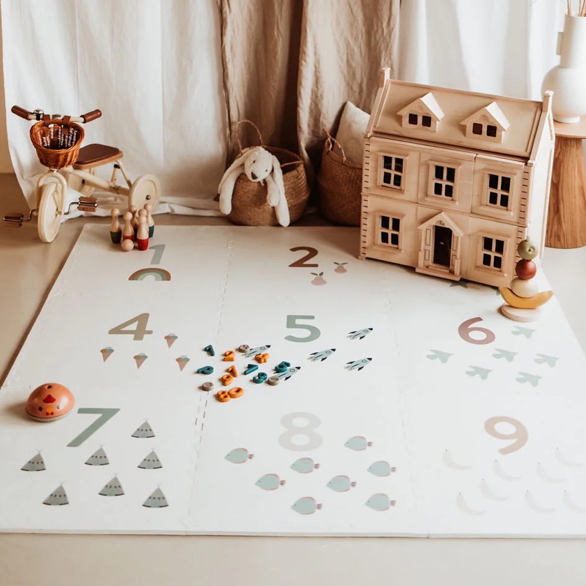 Numbers EEVAA Play&go blue, orange, green