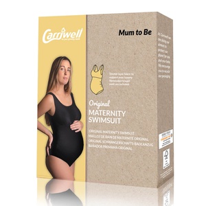 Original M Mutterschaft Badeanzug M Carriwell Schwarz
