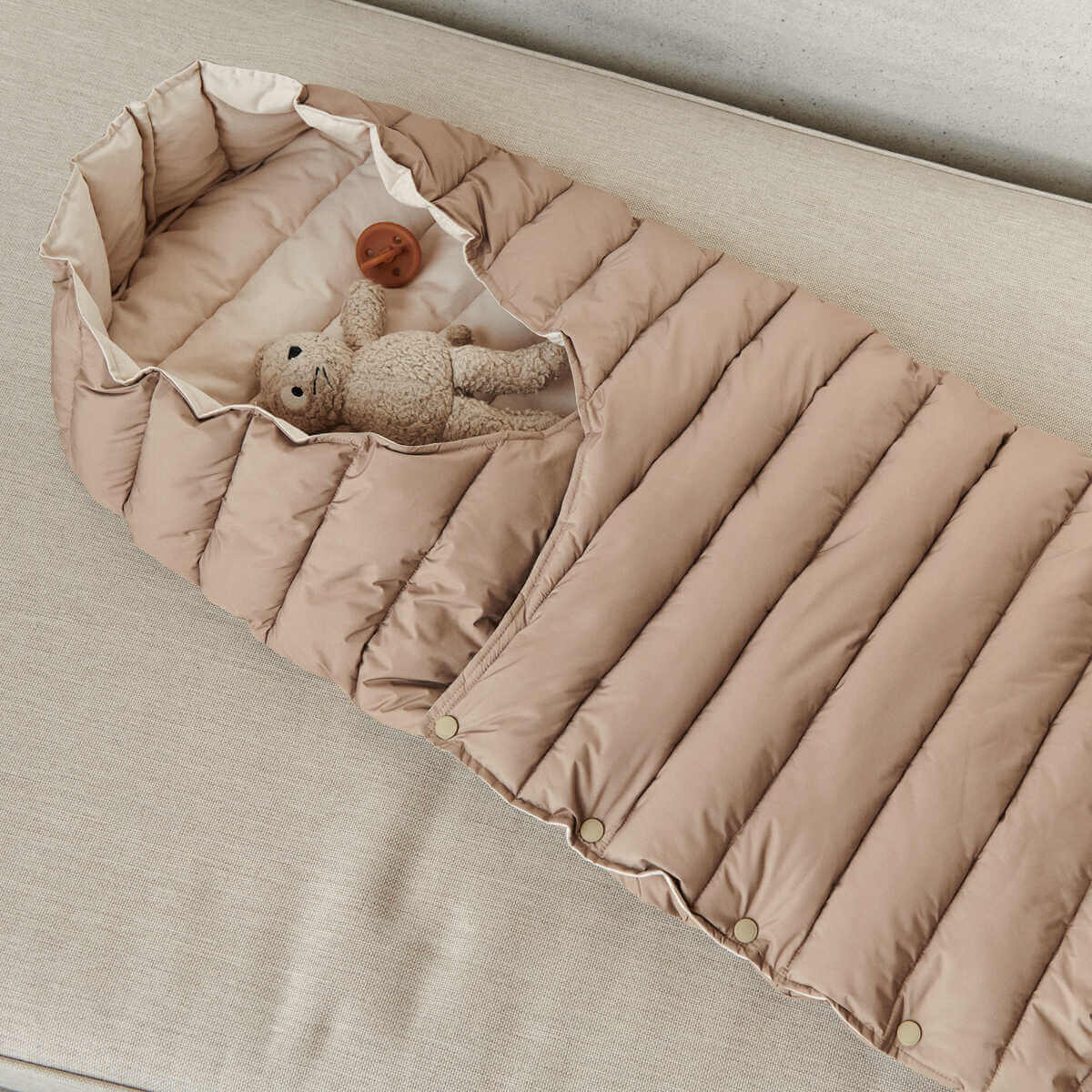 Orion sleeping bag Oat Liewood Drop 3/22