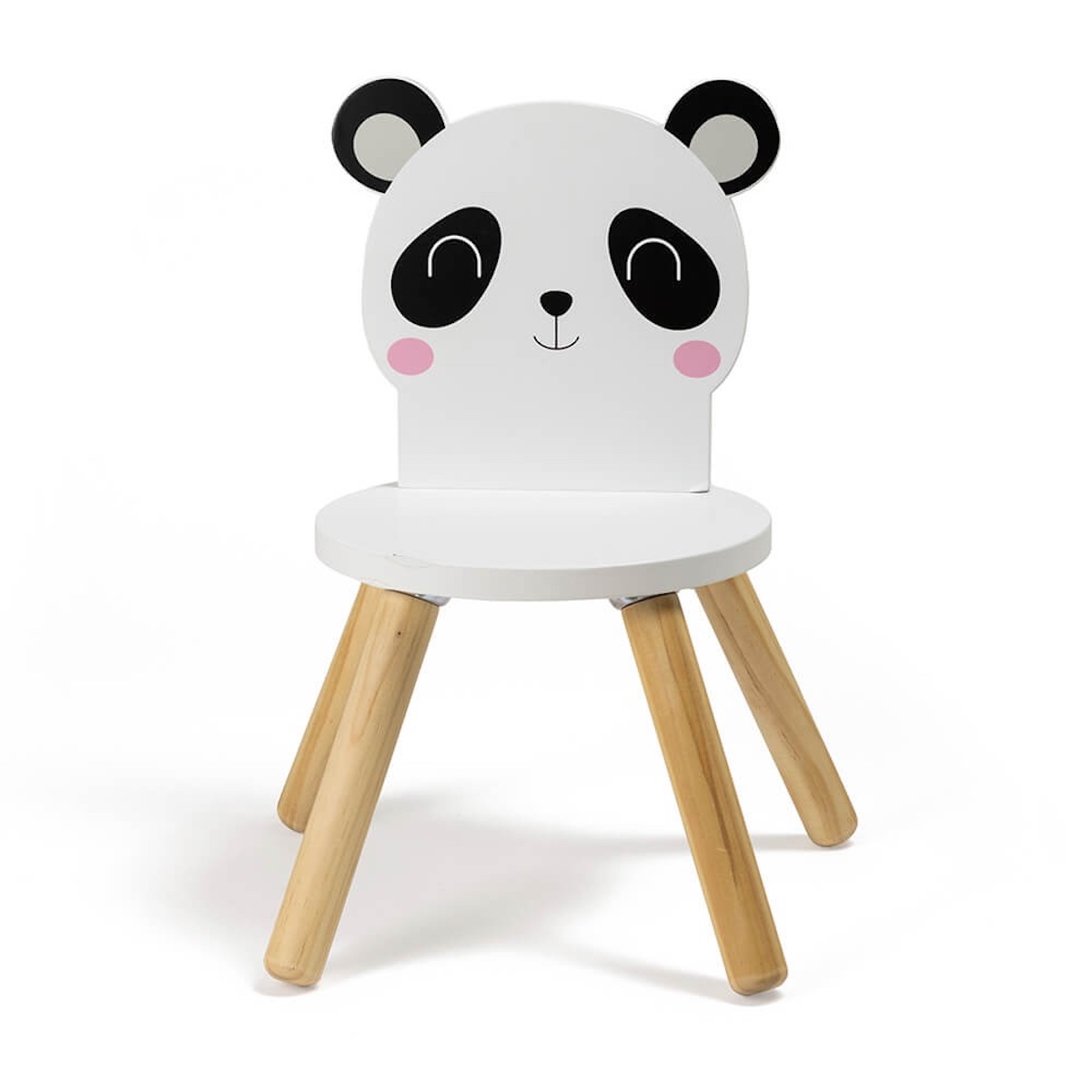 Panda Kinderstuhl aus Holz KIRUMY Eurekakids