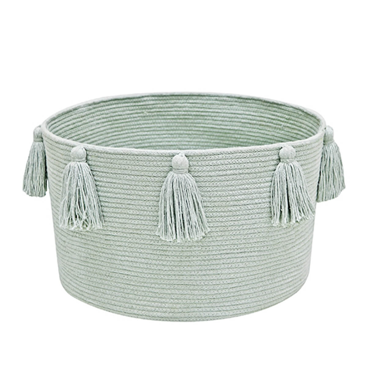 Paner Neu Quasten Lorena Canals blau Salbei