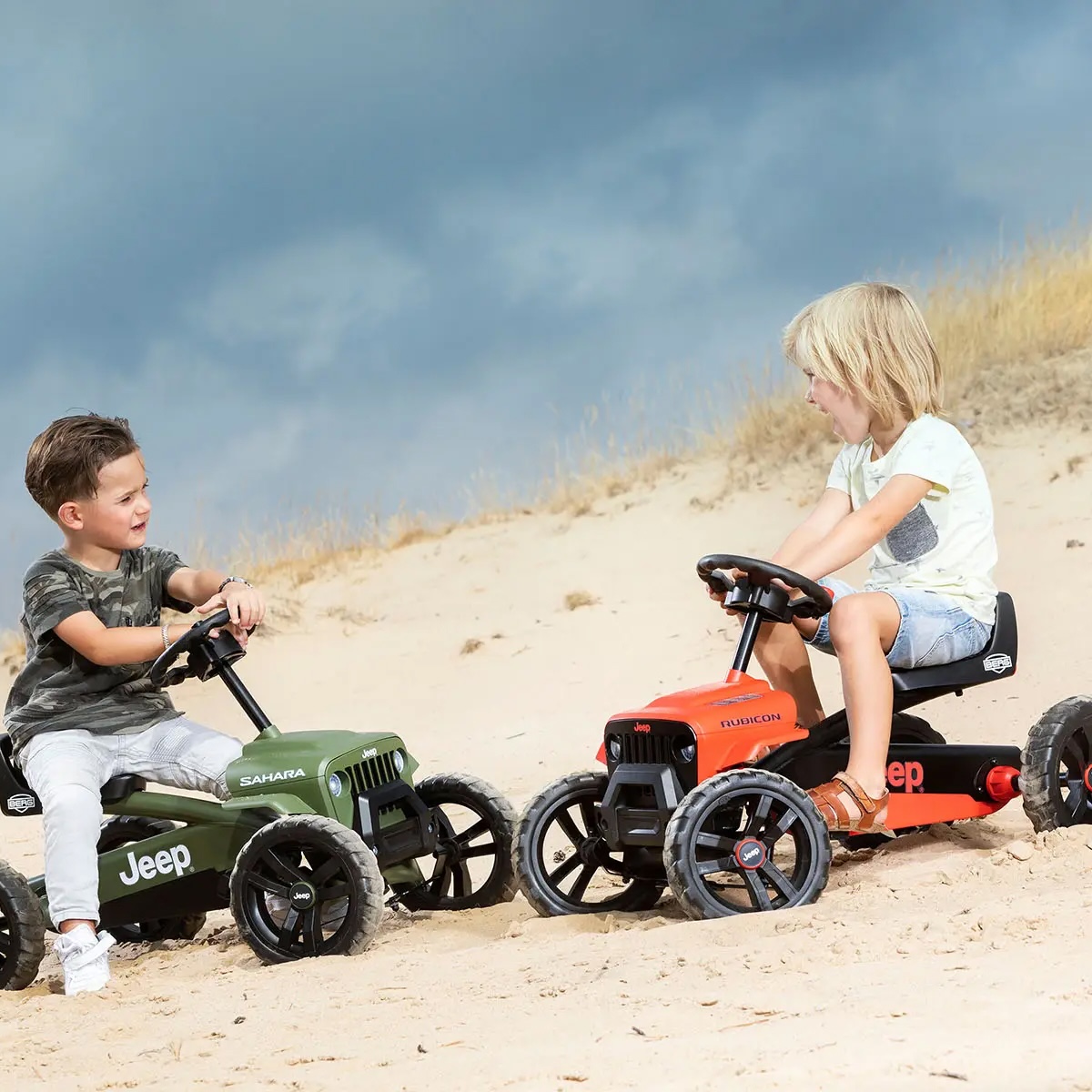 Pedal-Gokart JEEP BUZZY SAHARA Berg