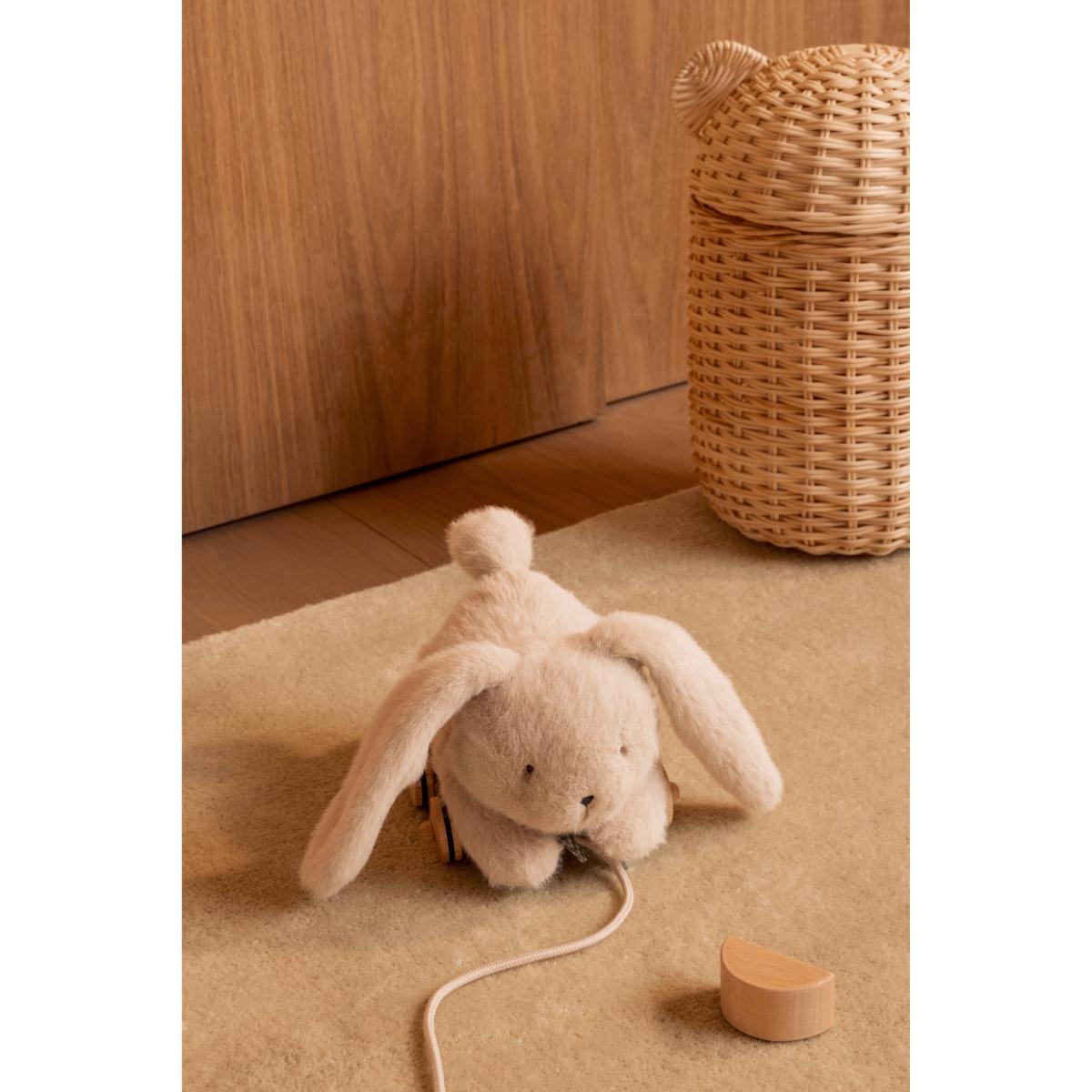 Pera Rabbit Pull Along Toy Liewood Mist