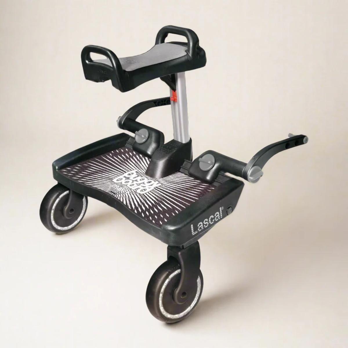 Planche à roulettes Maxi+ Saddle Lascal noir gris