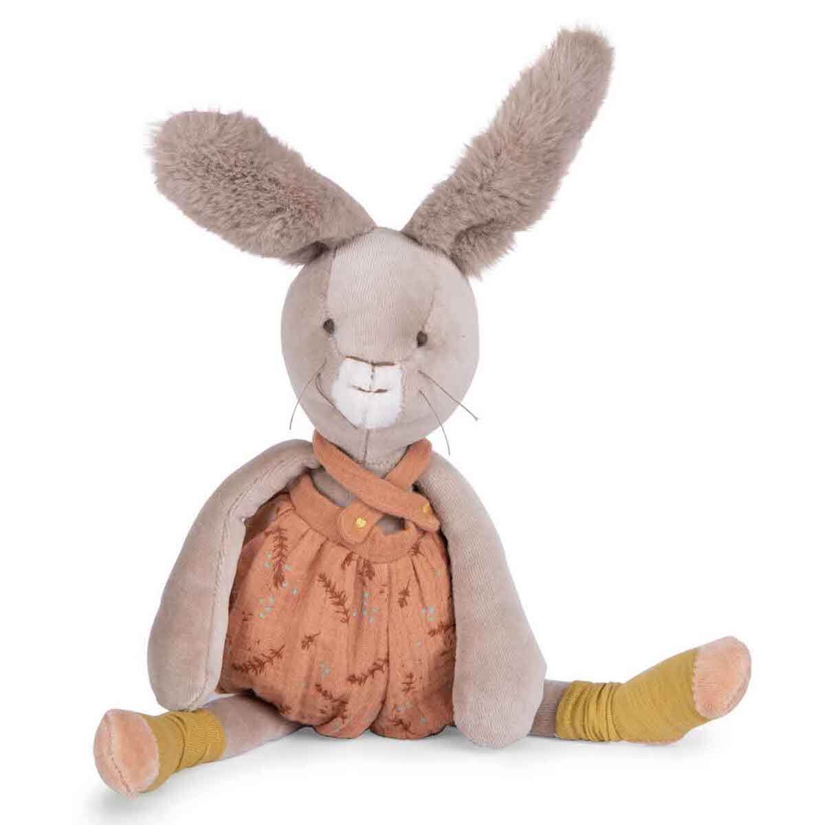 Plüschtier Hase TROIS PETITS LAPINS Moulin Roty Ton