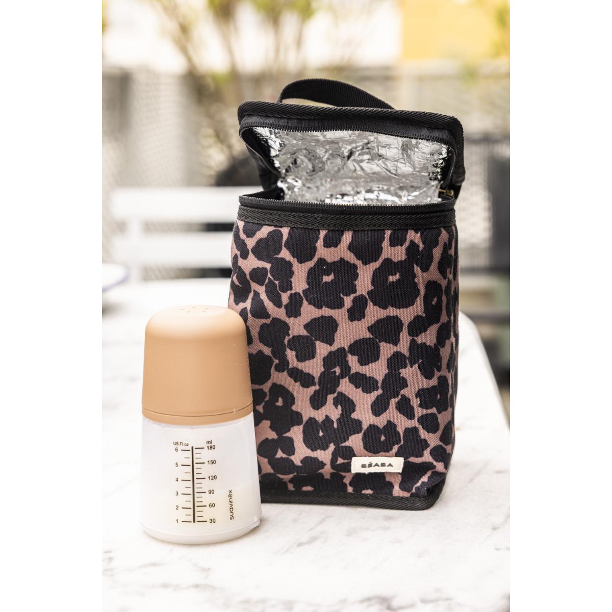 Pochette repas isotherme Beaba Léopard
