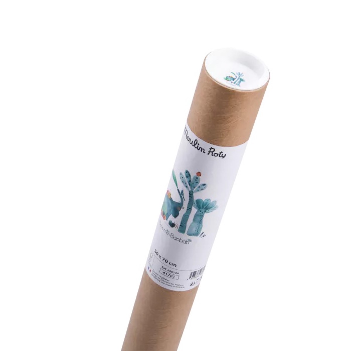 Poster Elefant 50x70cm SOUS MON BAOBAB Moulin Roty