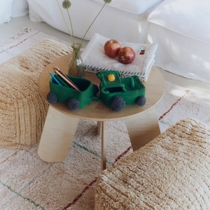 Pouf Heuballen 52x30x30cm Lorena Canals