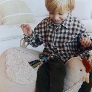 Pouf Huhn 60x40x44cm Lorena Canals