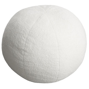Pouf rund Lifetime Kidsrooms Teddy Cream