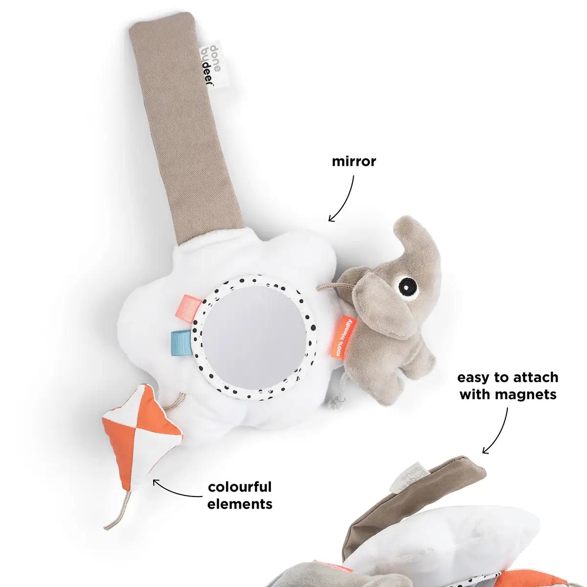 Pram mobile Playground Done by deer Colour mix