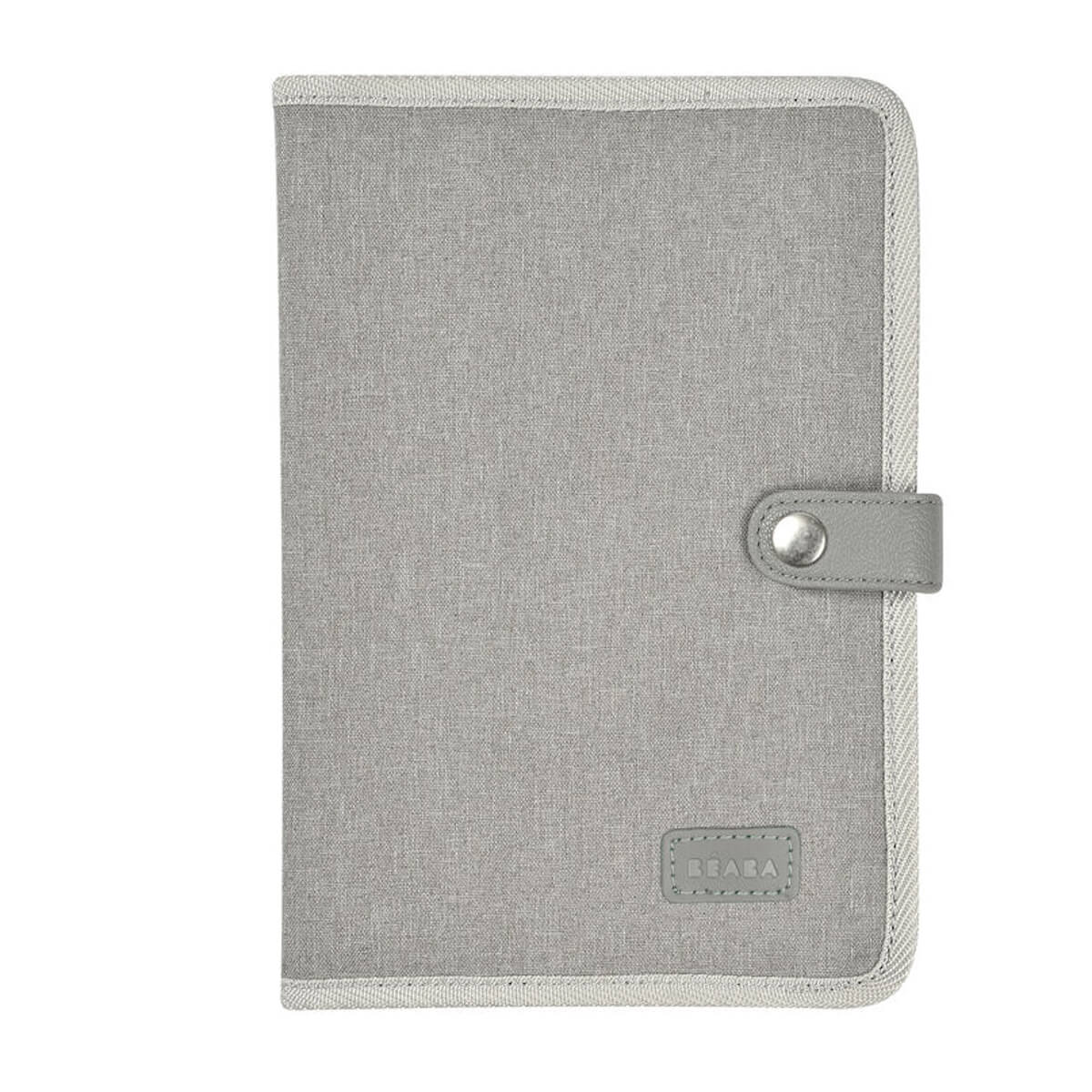 Protège carnet de santé  gris chiné 