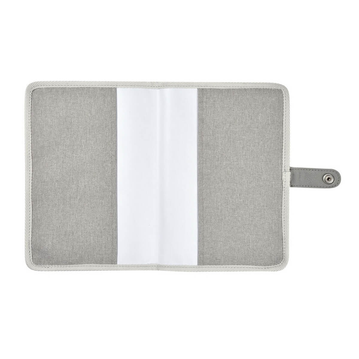 Protège carnet de santé  gris chiné 