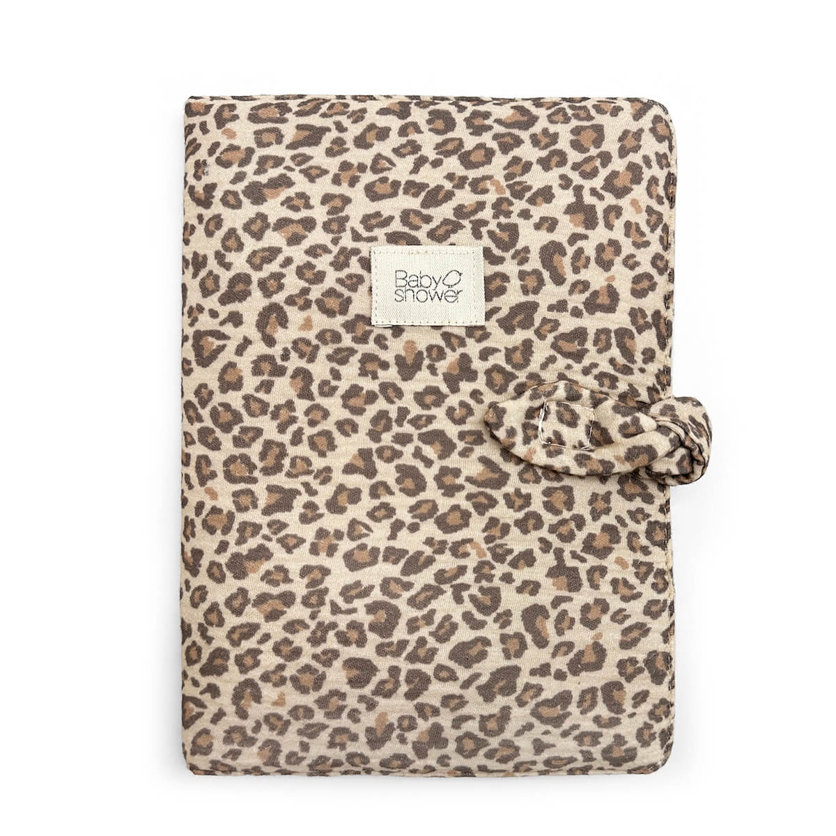 Protège carnet santé Babyshower caramel wild print