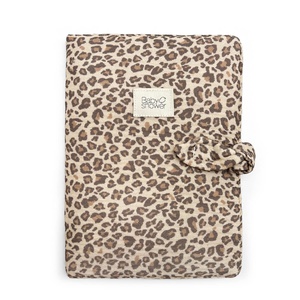 Protège carnet santé Babyshower caramel wild print