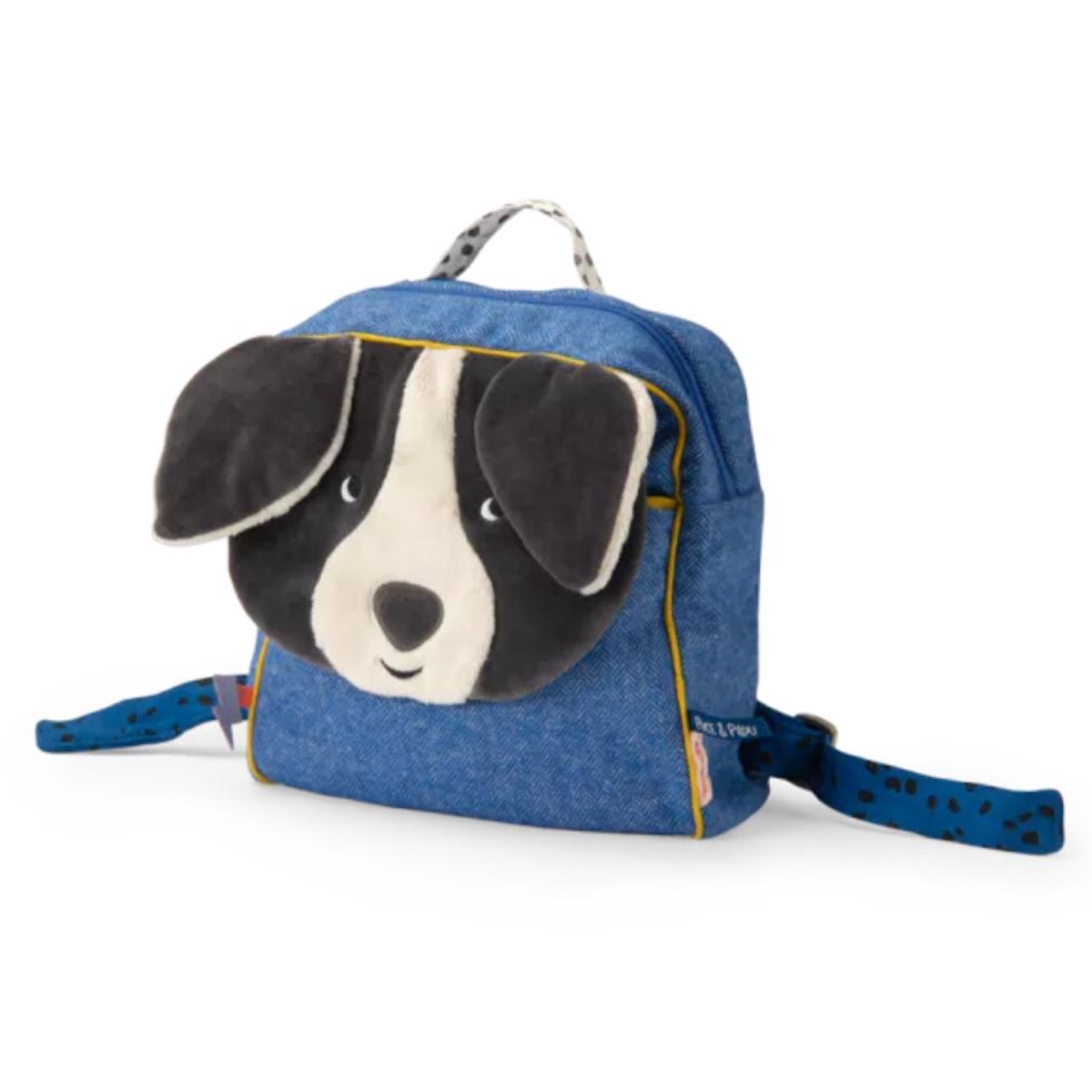 Puce & Pilou Moulin Roty Blue Puce Rucksack