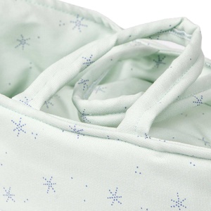 Puppen-tragetasche STARS grün 26cm