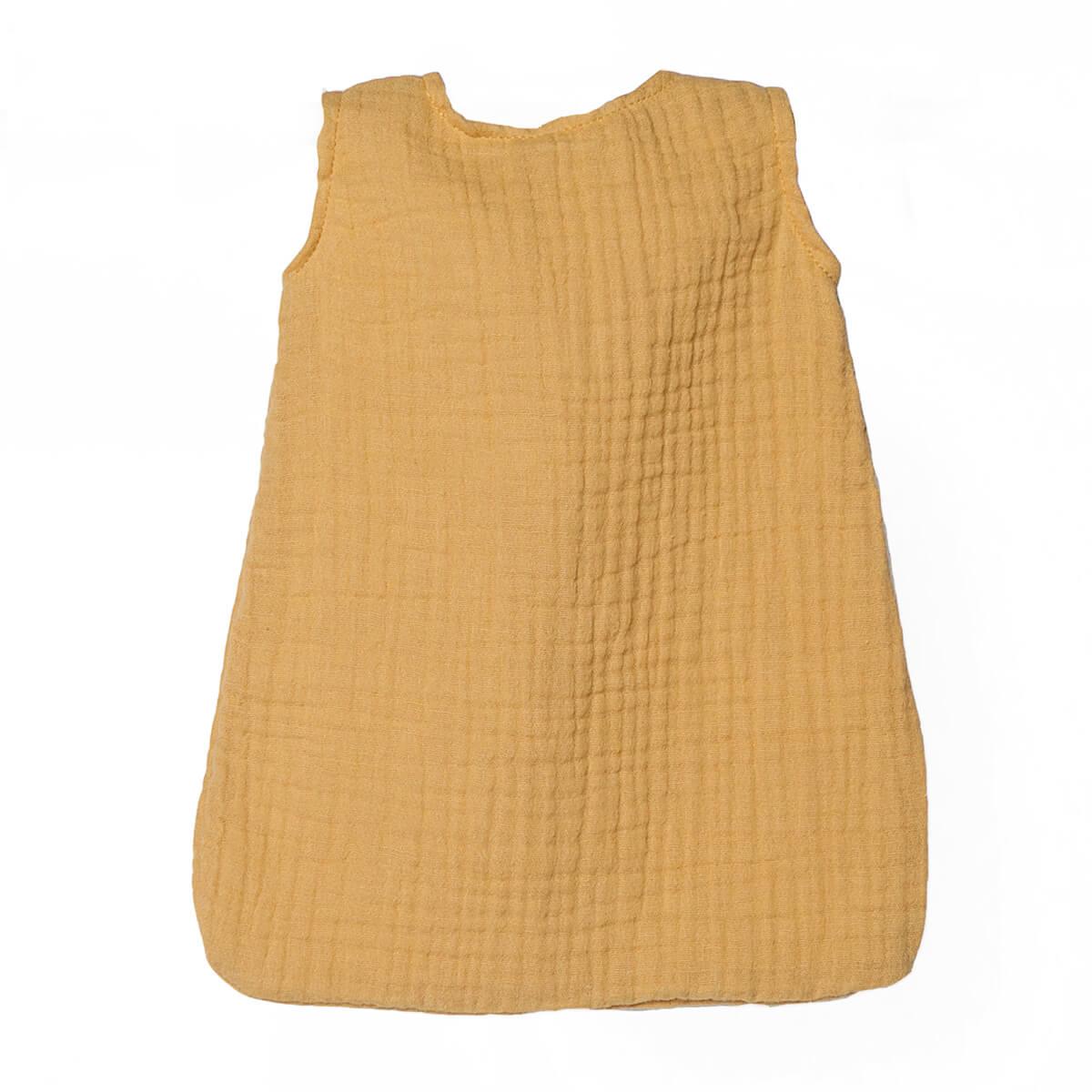 Puppenschlafsack BOBBLE senfgelb