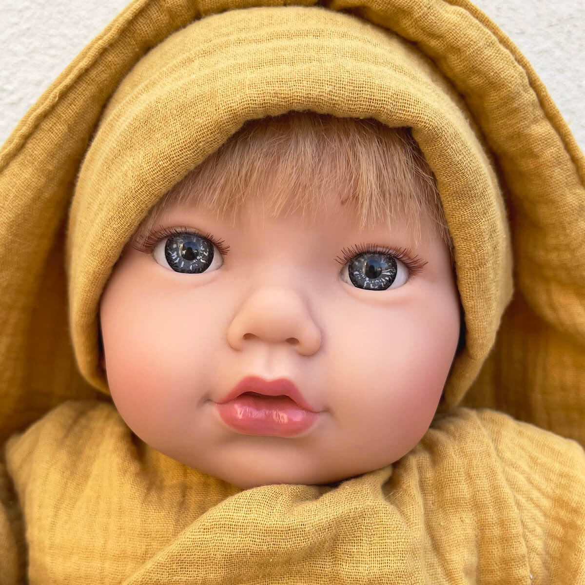 Puppentrage BOBBLE senf