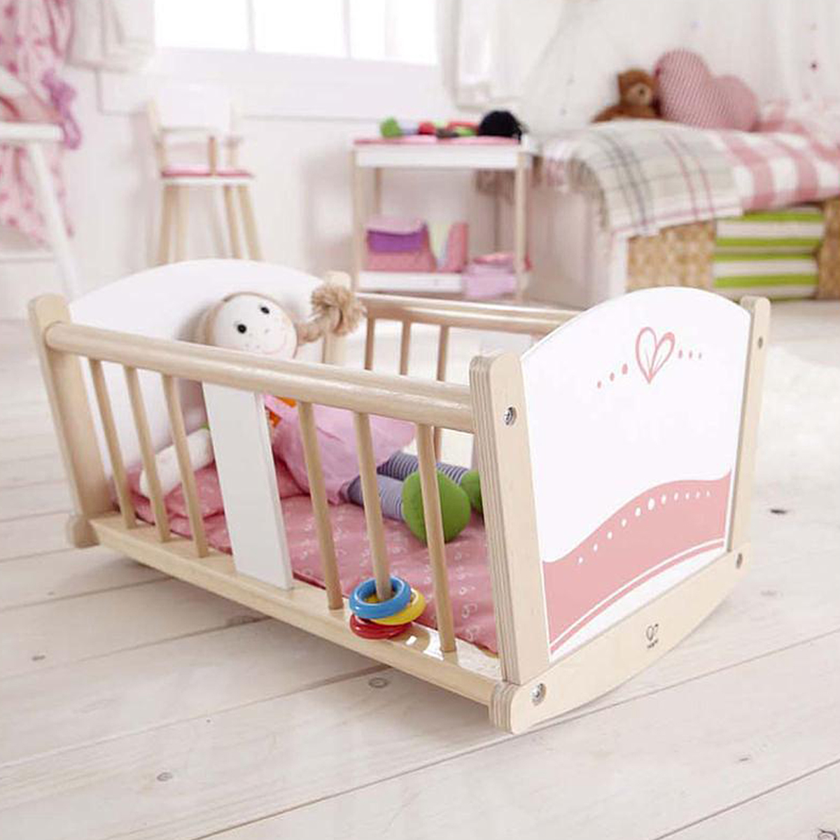 Puppenzubehör ROCK-A-BYE BABY CRADLE Hape