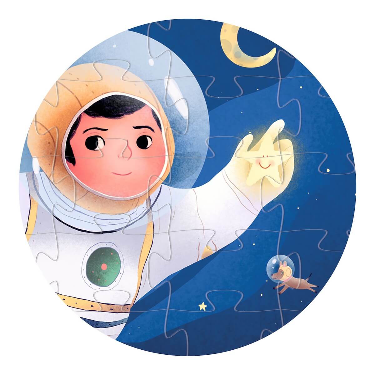Puzzle Astronaut 36 Teile Djeco