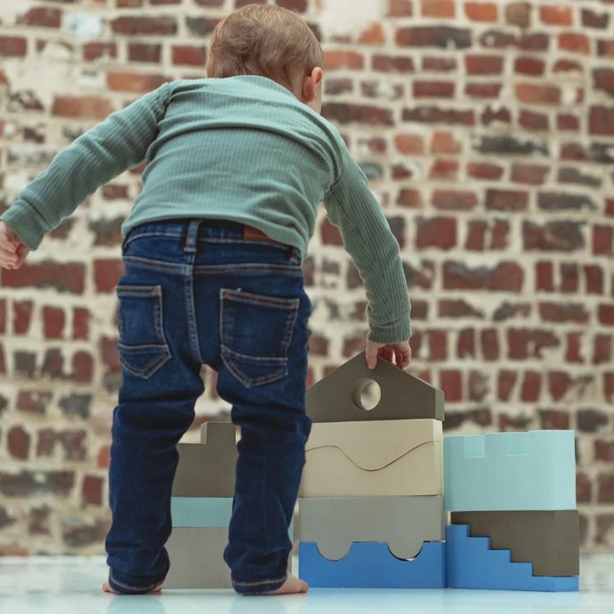 Puzzle Blocks Sky Moes