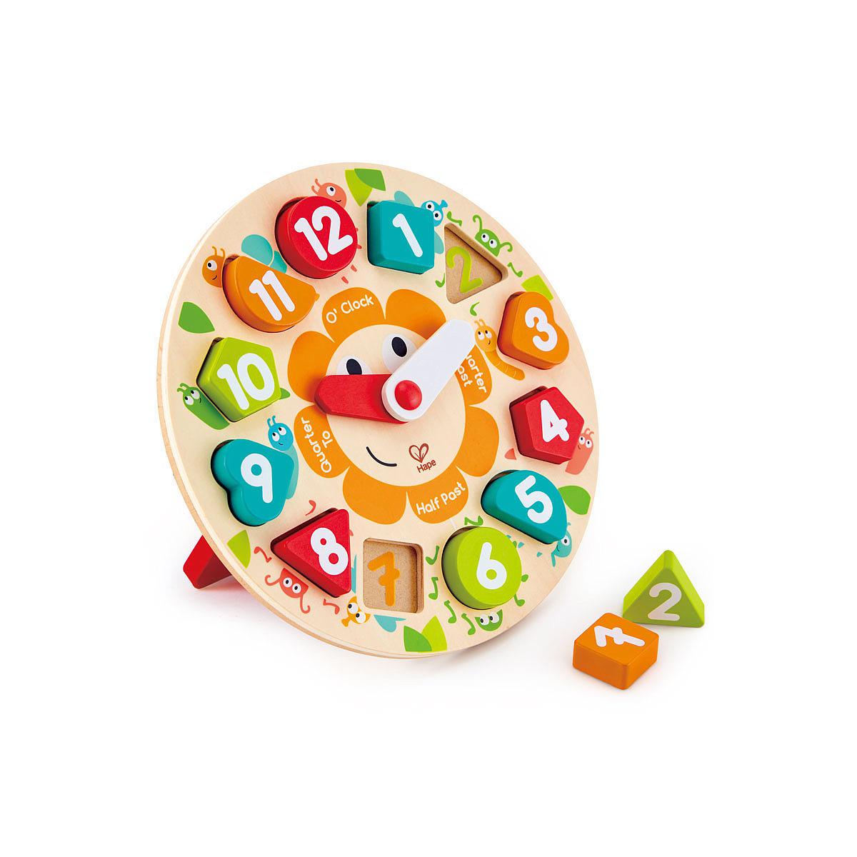 Puzzle CHUNKY CLOCK Hape