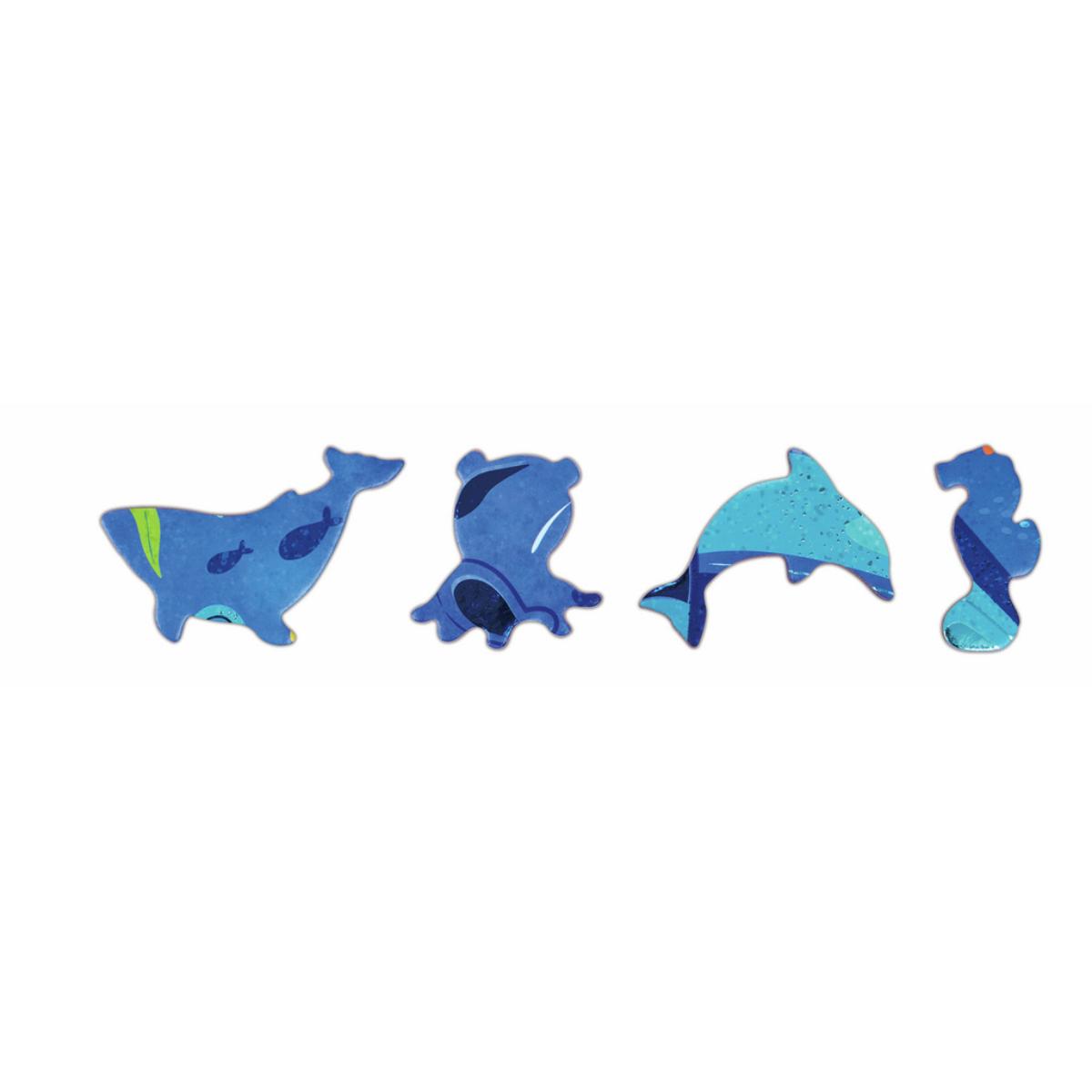 Puzzle de Suelo Brillante Ballena Hape