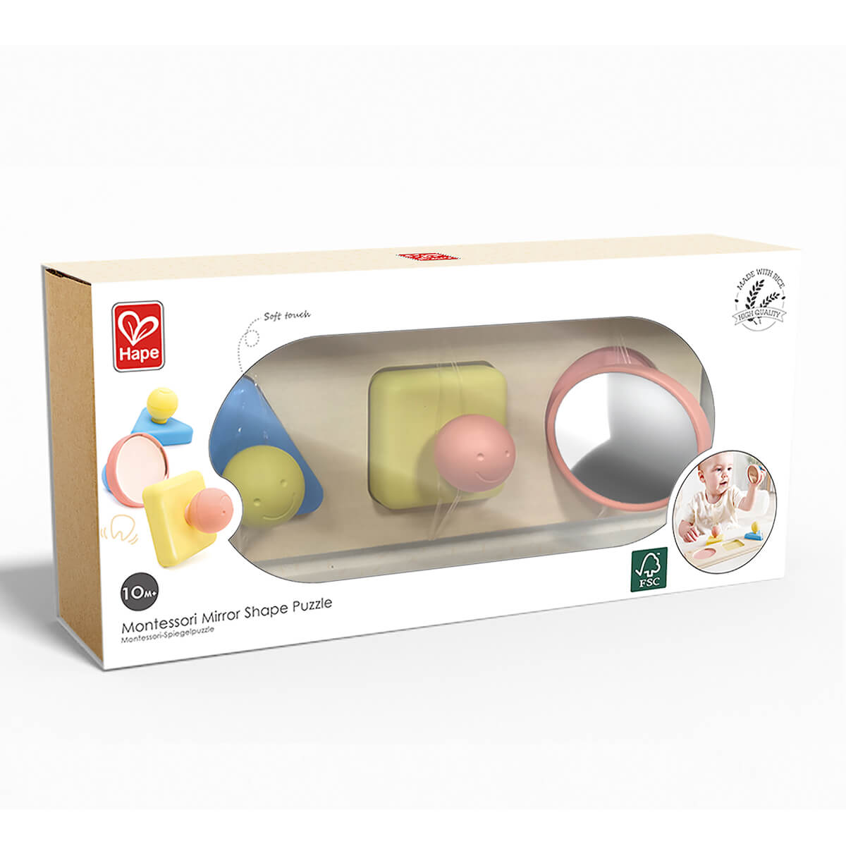 Puzzle Espejos Montessori Hape