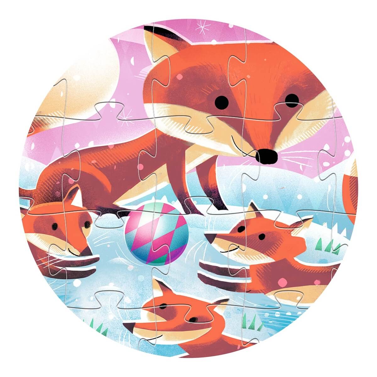 Puzzle Fuchs 24 Teile Djeco