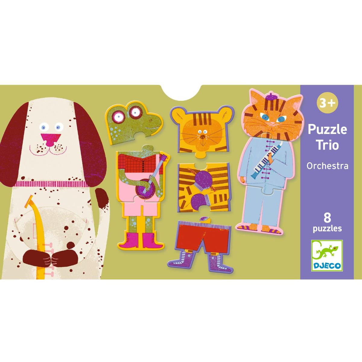 Puzzle Trio - Orchestra Djeco