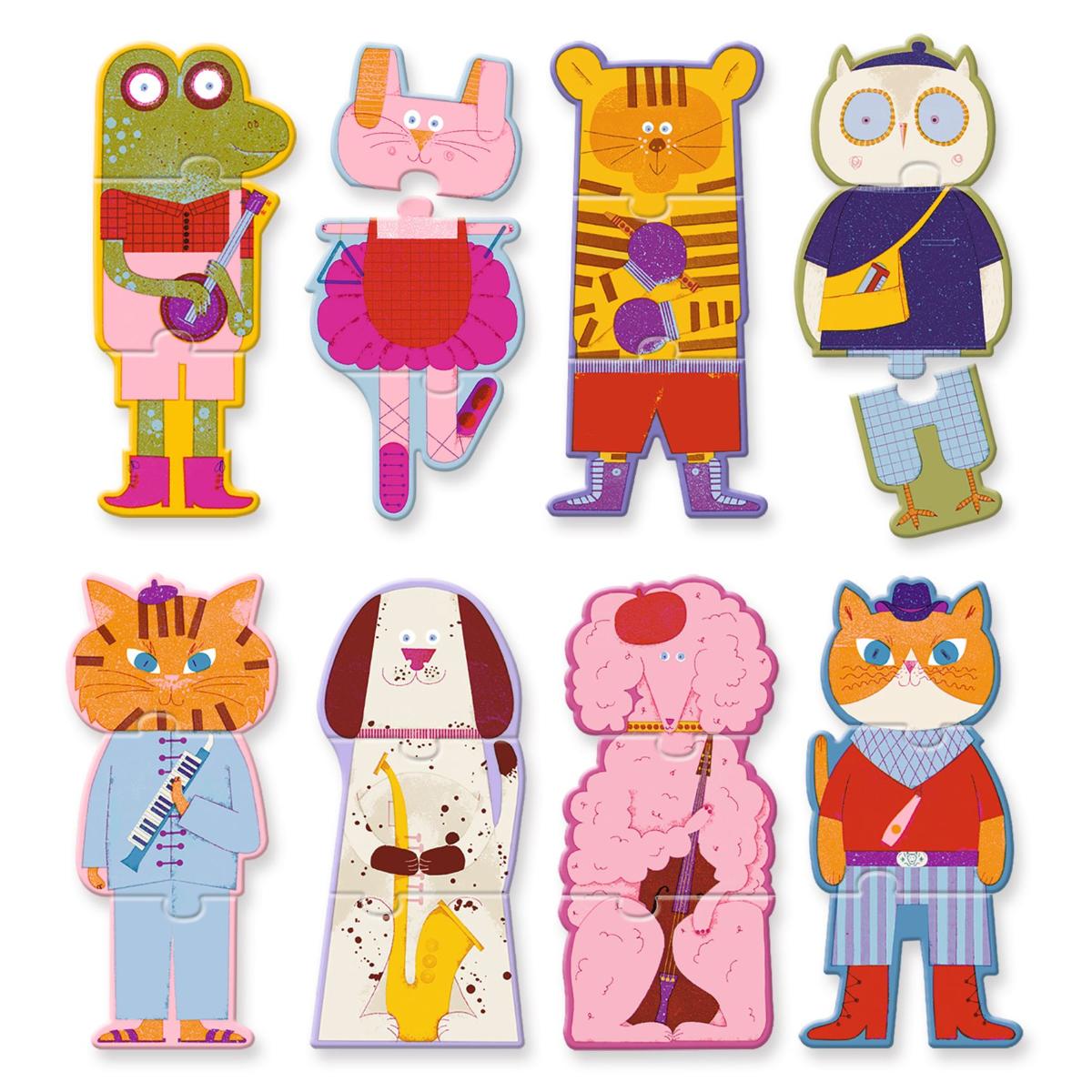 Puzzle Trio - Orchestra Djeco