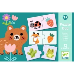 Puzzles Duo-Trio Duo Couleurs Djeco