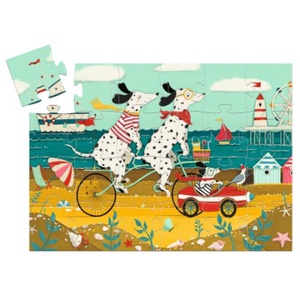 Puzzles Silhouettes Ollie, le dalmatien Djeco