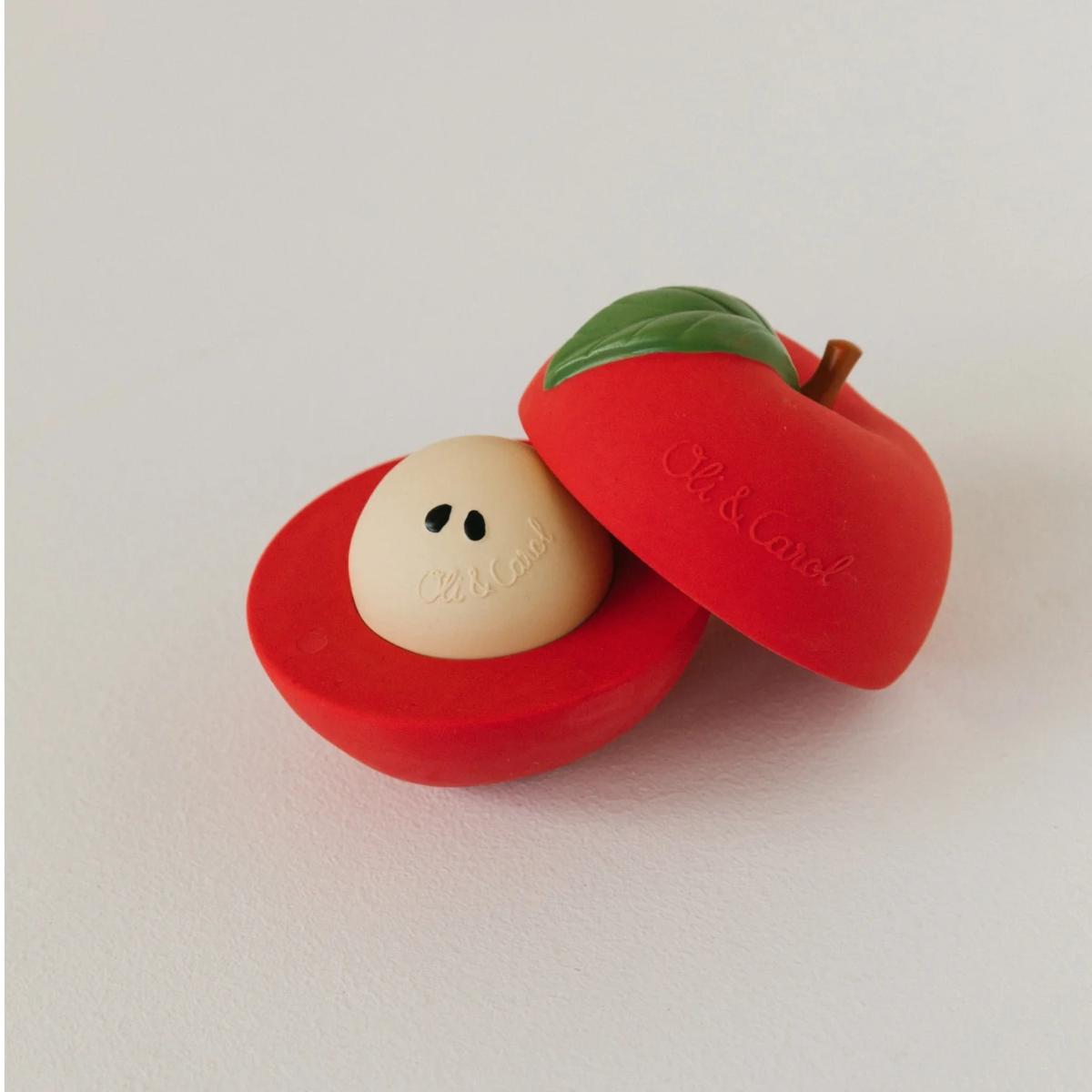 Quietschball-Stapelspielzeug Apple Oli and Carol 