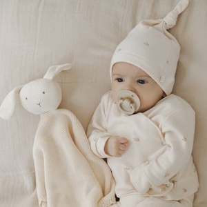 RABBIT Strick-Schmusetuch Bamboom pink