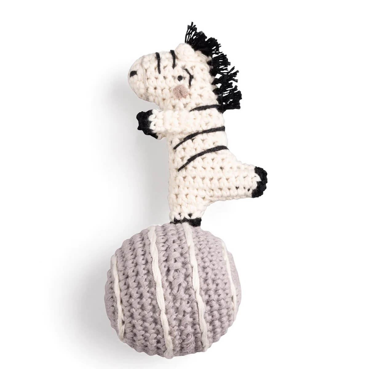 Rattle crochet Zebra Sebra