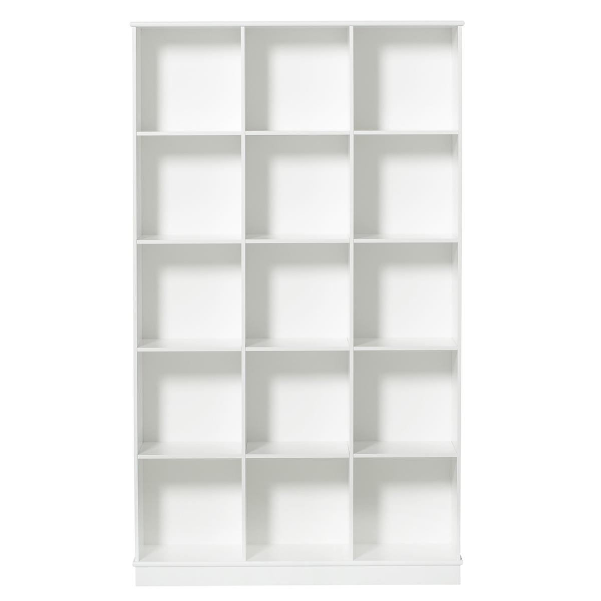 Regal 104x180cm WOOD Oliver Furniture weiß