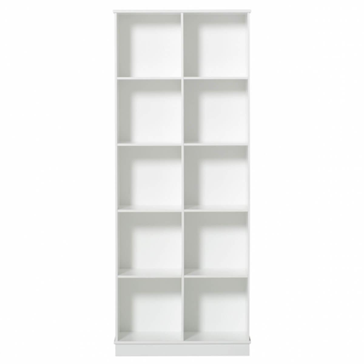 Regal 70x180cm WOOD Oliver Furniture weiß