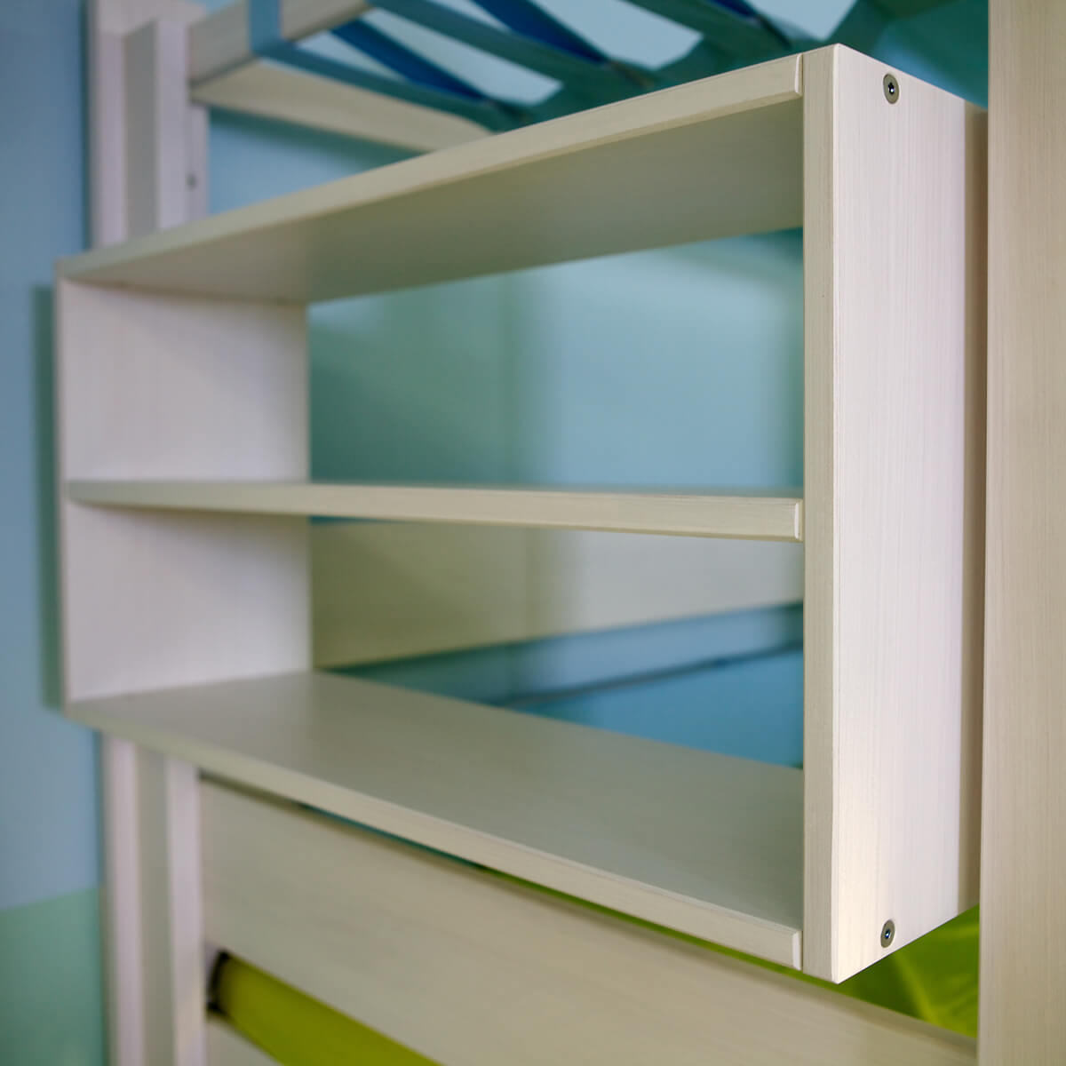 Regal klein Bettbefestigung DESTYLE de Breuyn geweißt