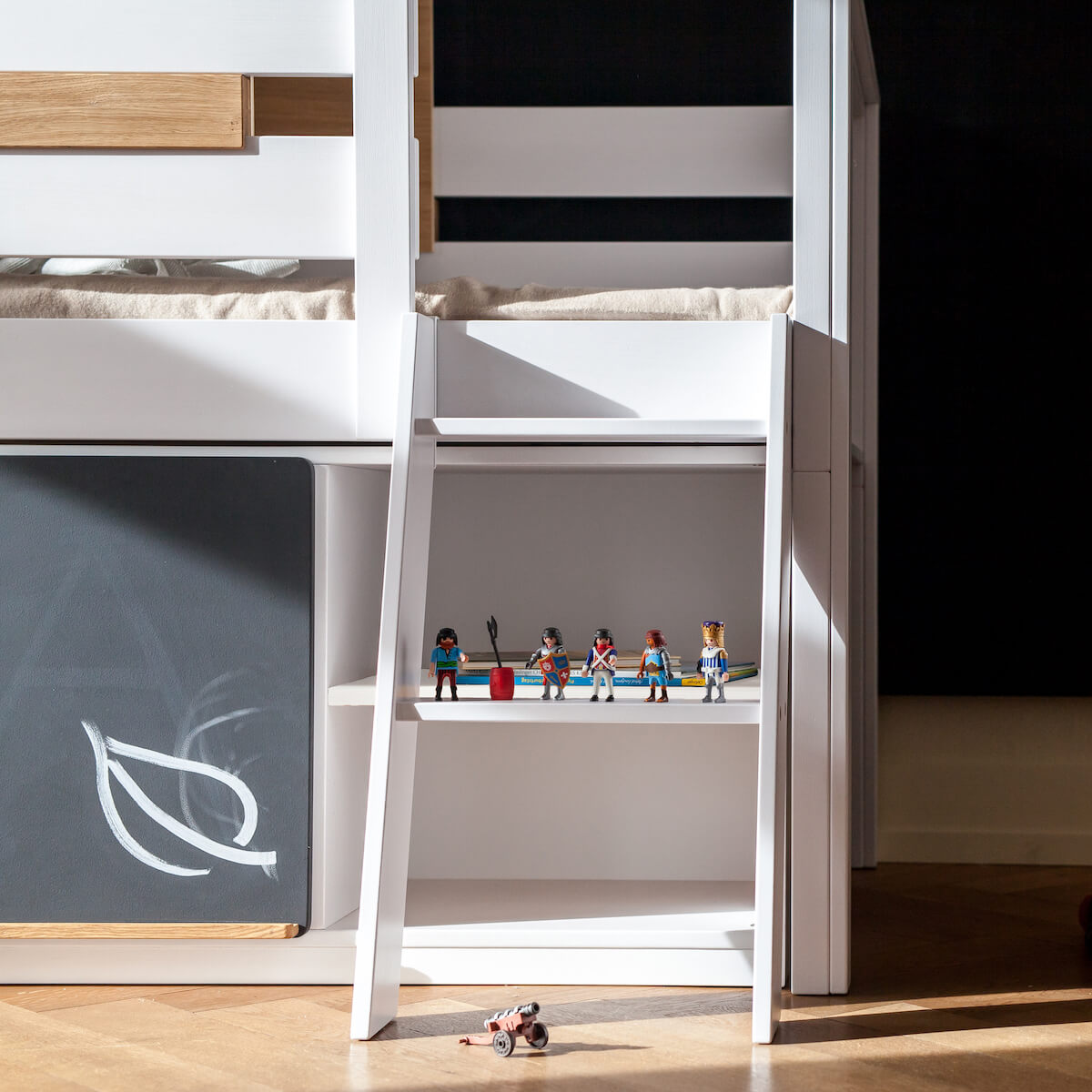 Regal klein KASVA Mdf weiß-lackiert