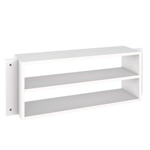 Regal small Bettbefestigung DESTYLE de Breuyn weiß lackiert