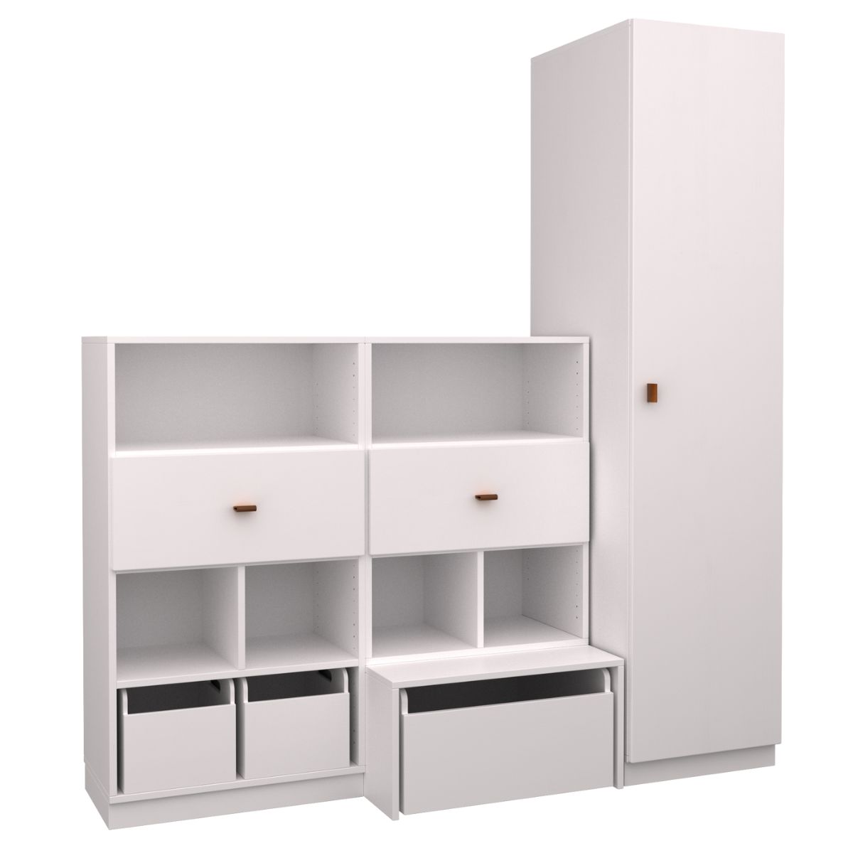 Regalkombination 10 DELUXE de Breuyn weiß